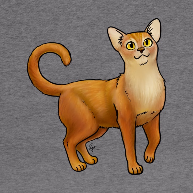 Cat - Abyssinian - Ruddy by Jen's Dogs Custom Gifts and Designs